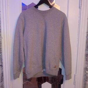 Carhartt Heather Gray Crewneck Sweater